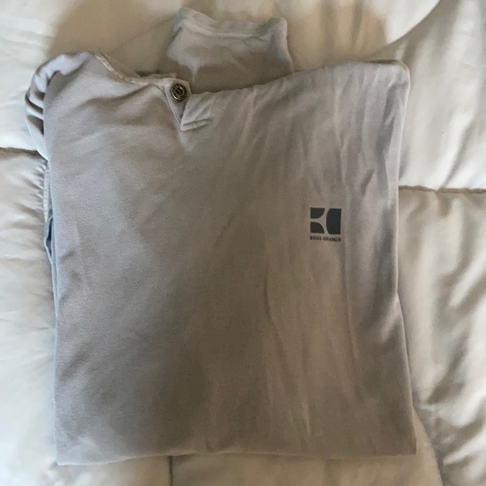 Hugo boss orange hoodie